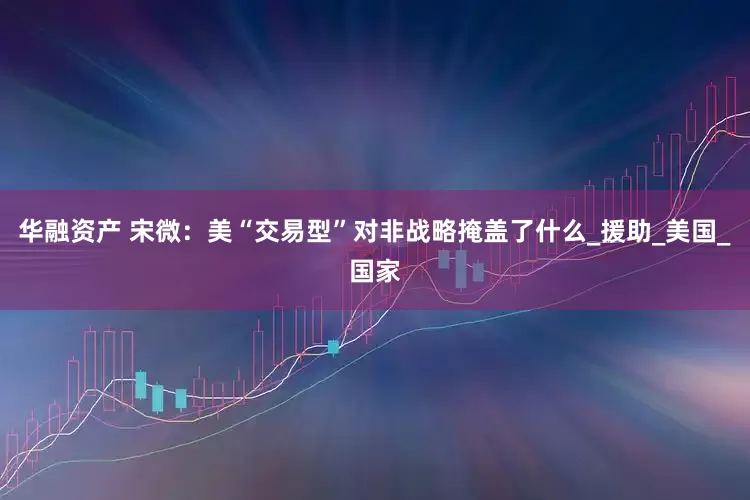 华融资产 宋微：美“交易型”对非战略掩盖了什么_援助_美国_国家